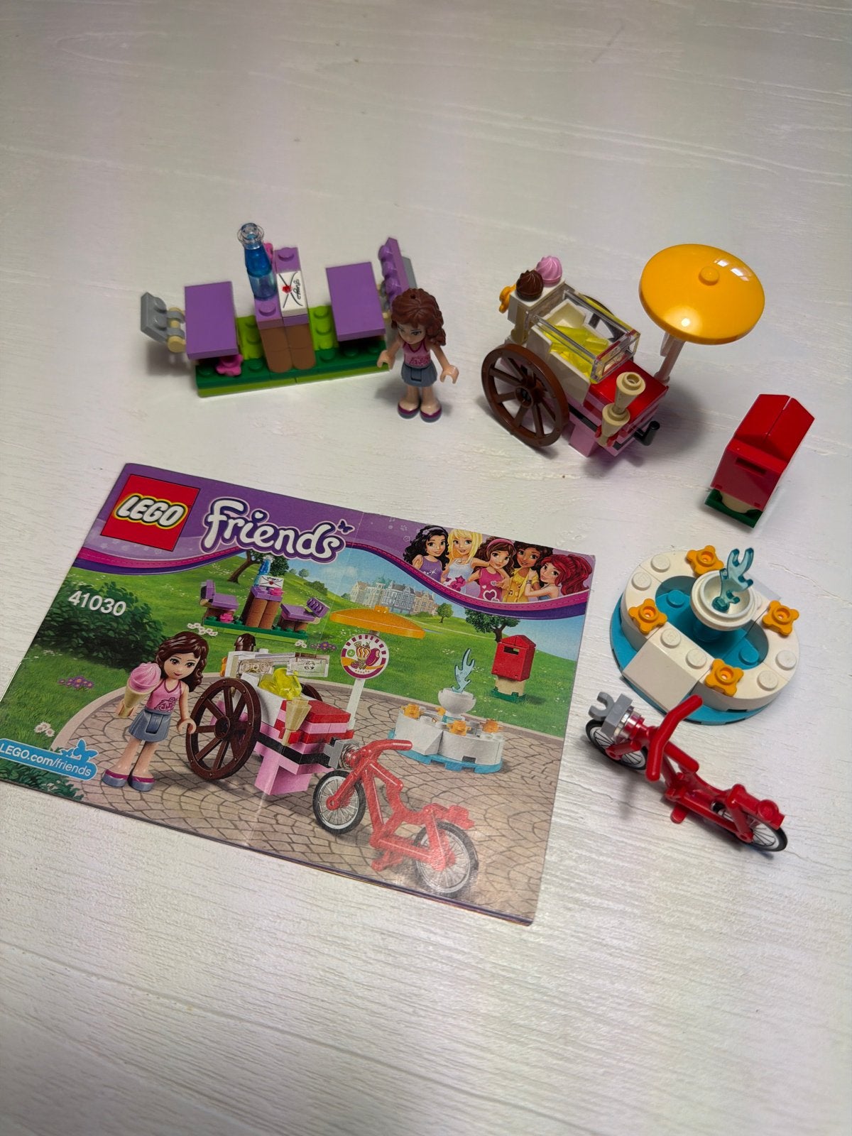 Lego Friends 41030: Olivia's IJskar - Compleet, Gebruikt, Lego, Friends, Ophalen of Verzenden