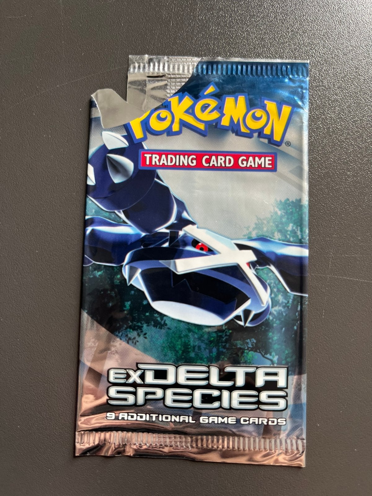 Pokemon booster empty EX delta species metagross, Ophalen of Verzenden, Gebruikt, Booster