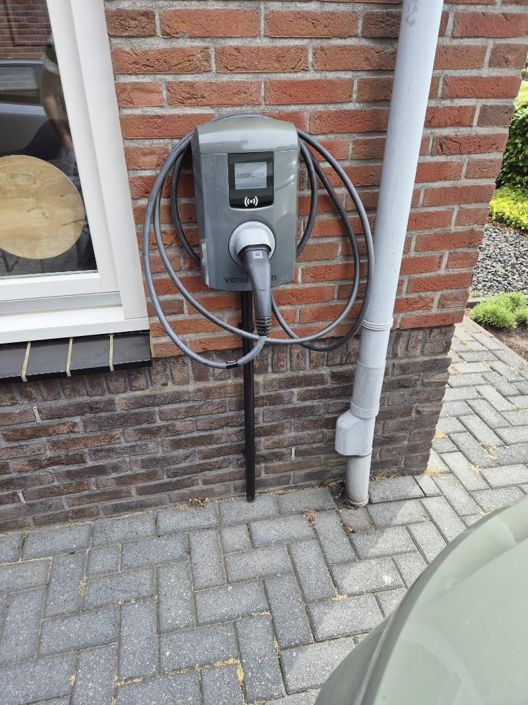 Just plugin laadpaal 3 fase 5 meter vaste kabel, Ophalen, Gebruikt, Laadpaal