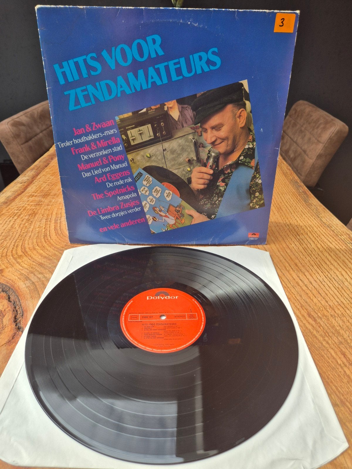 Hits voor Zendamateurs LP - Diverse Artiesten (1979), Cd's en Dvd's, Complilatie, Ophalen of Verzenden, Gebruikt, 12 inch