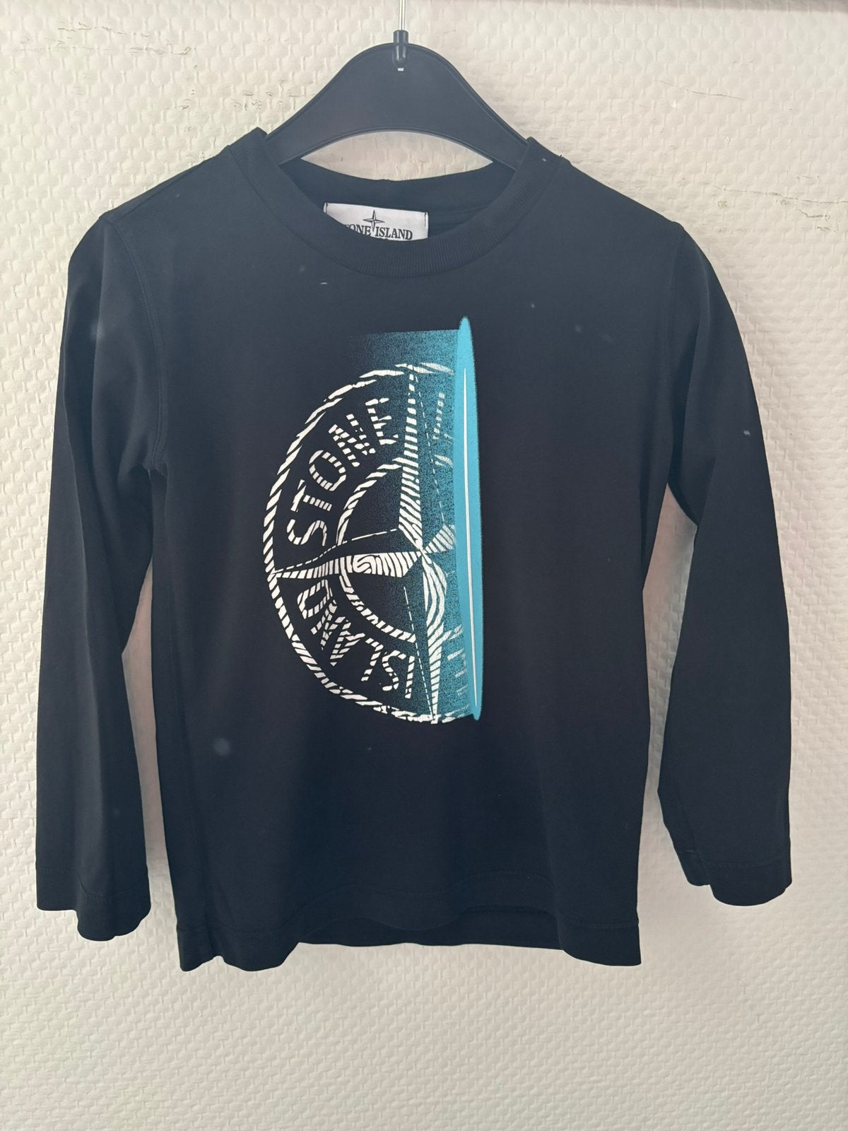 Stone island shirt met logo print 3 jaar, Ophalen of Verzenden, Zo goed als nieuw, Stone Island, Shirt of Longsleeve