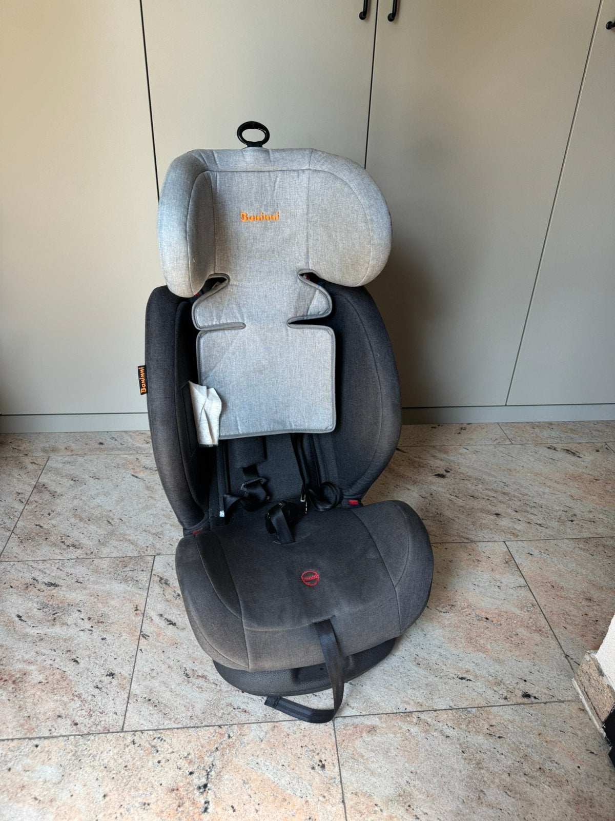 autostoel baninni verstelbaar isofix, Kinderen en Baby's, Autostoeltjes, Gebruikt, Verstelbare rugleuning, 9 t/m 36 kg, Isofix