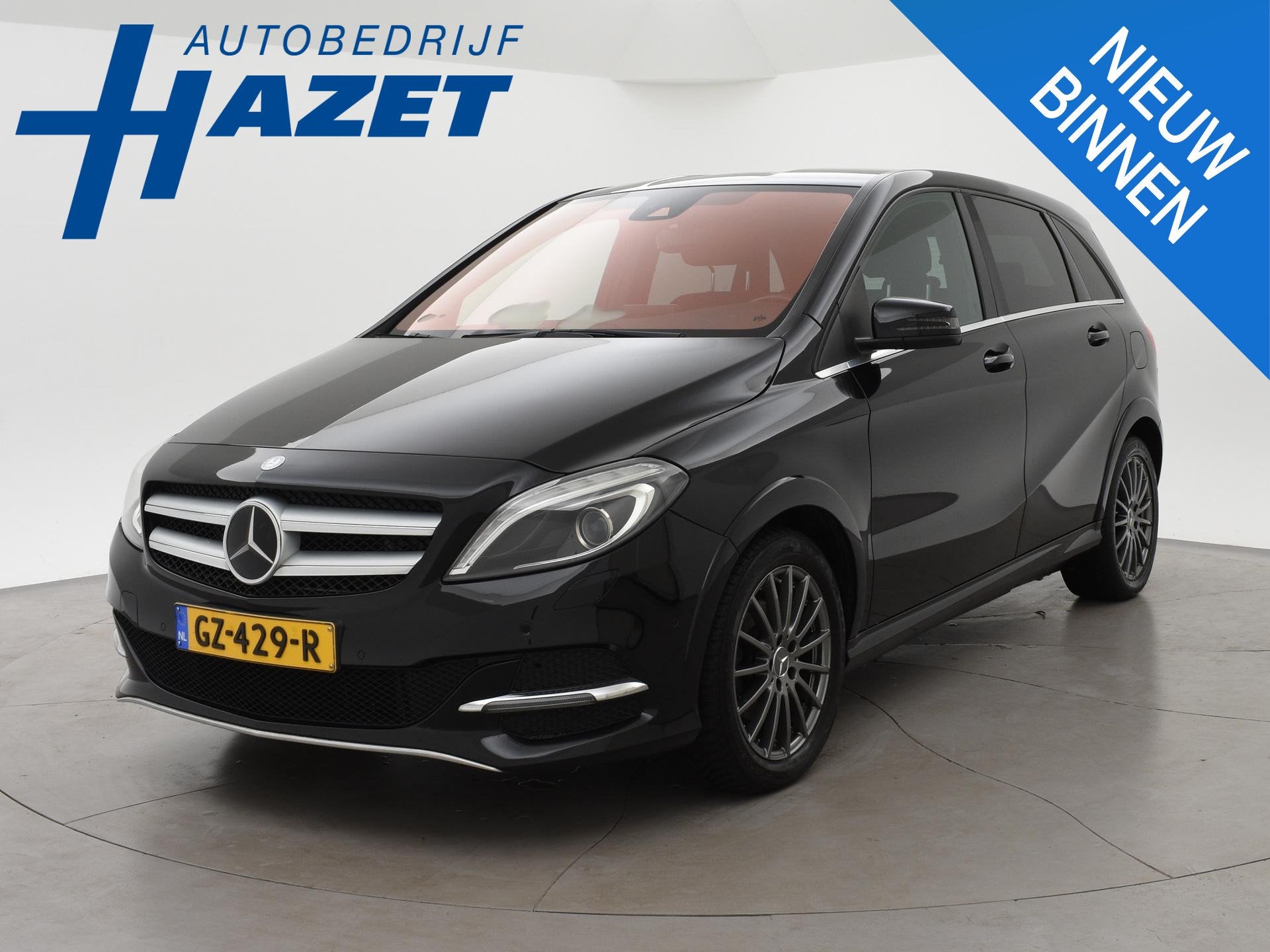 Mercedes-Benz B-klasse 250e 28 kWh VOLLEDIG ELEKTRISCH AUT., Stof, Gebruikt, Zwart, Zwart