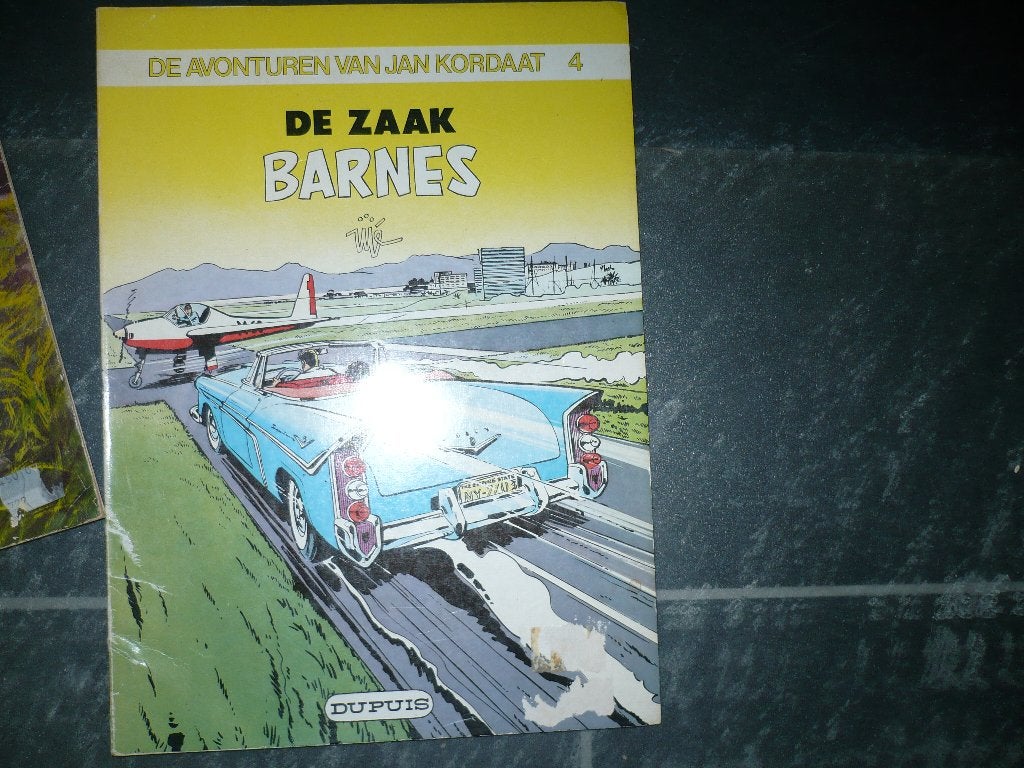 een jan kordaat 1 franka en 1 baard en kale, Gelezen, Ophalen of Verzenden, Henk Kuijpers, Meerdere stripboeken