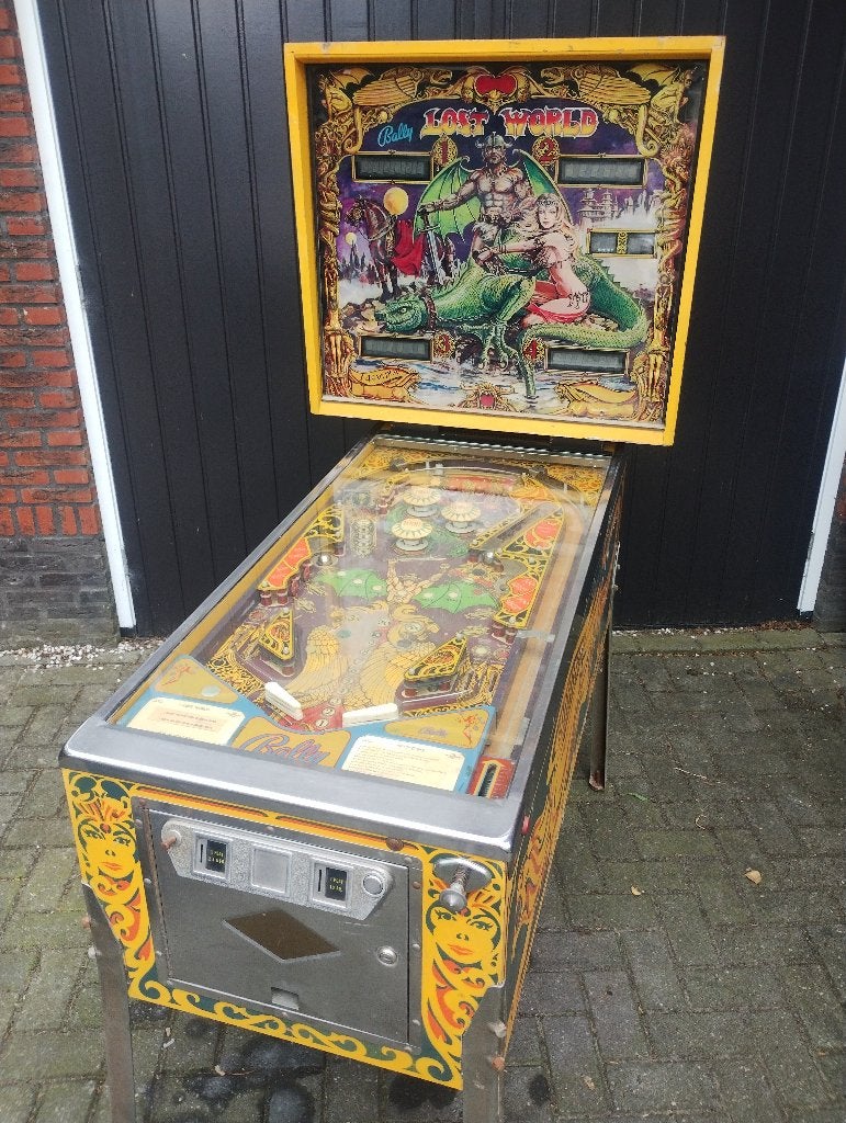 Bally Lost World flipperkast, Verzamelen, Automaten | Flipperkasten, Gebruikt, Elektronisch, Flipperkast, Bally, Ophalen of Verzenden