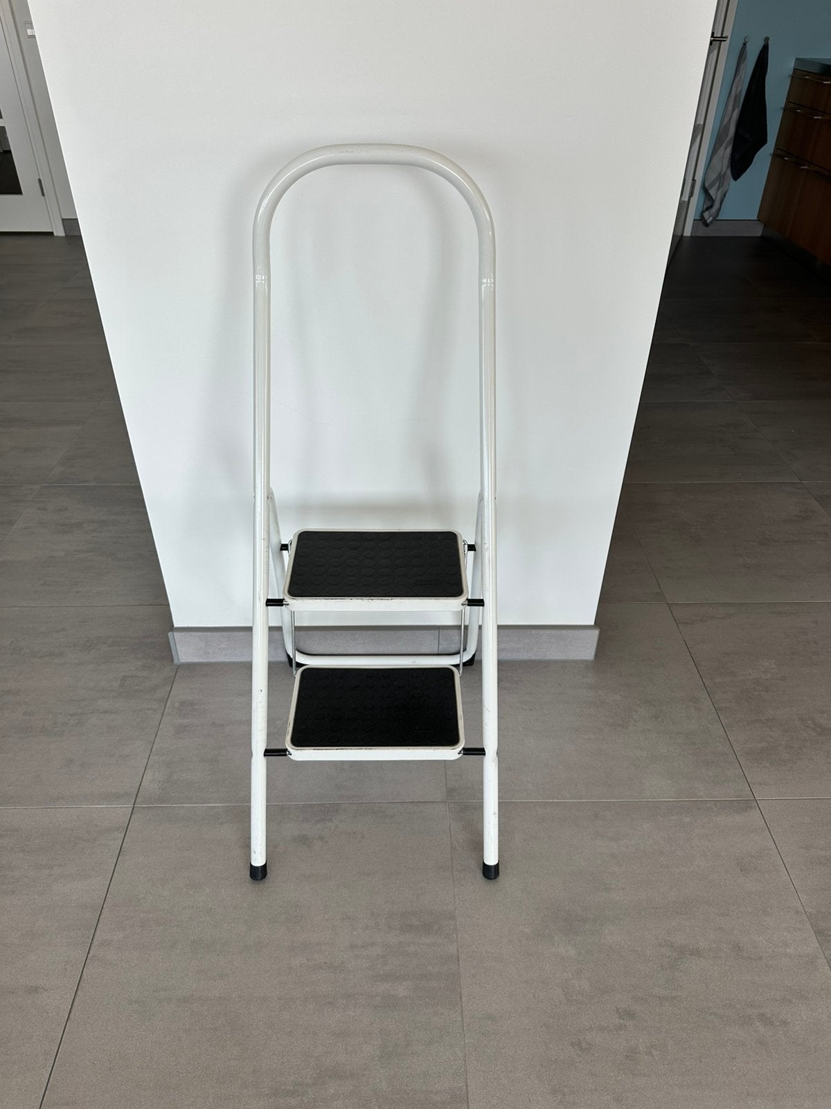 Brabantia keukentrapje, Ophalen, Gebruikt, Trap, Opvouwbaar of Inschuifbaar