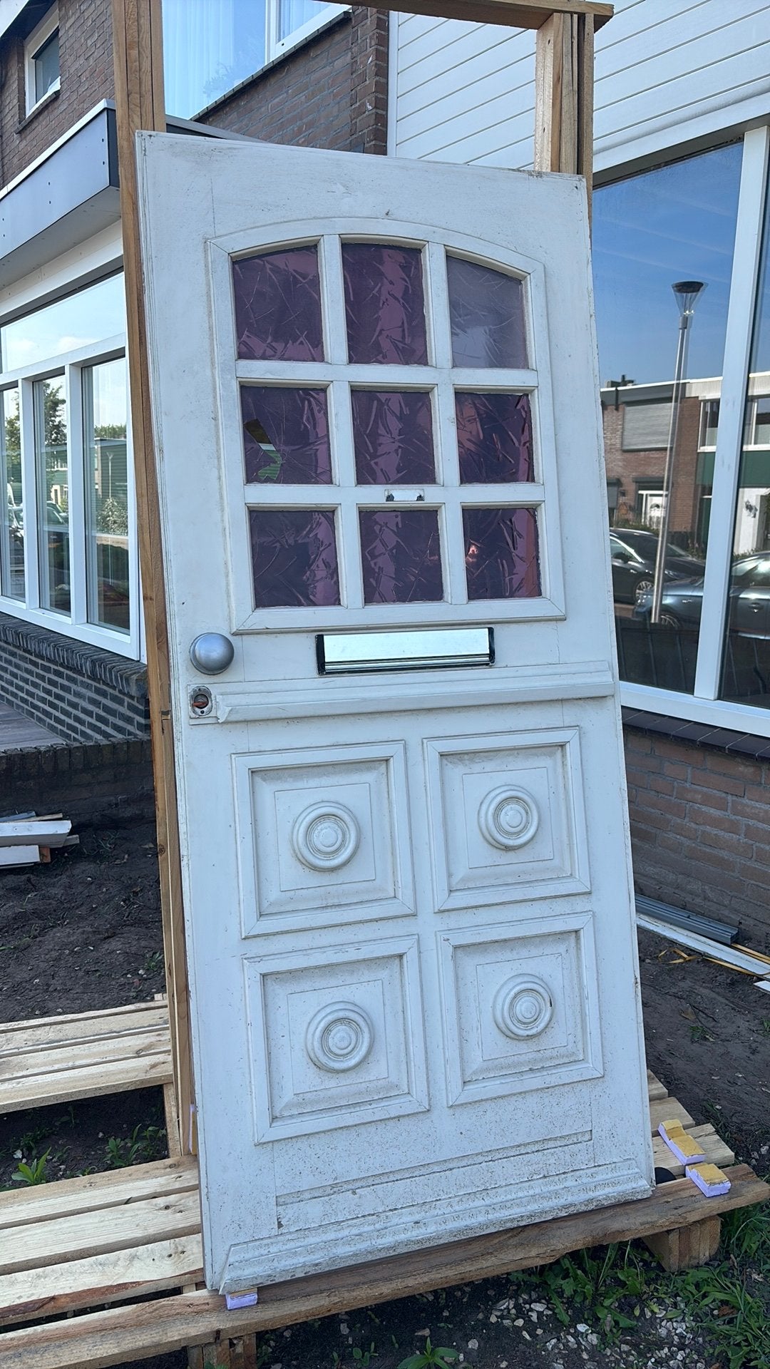 Voordeur gratis afhalen ZSM, Ophalen, Gebruikt, 80 tot 100 cm, Buitendeur