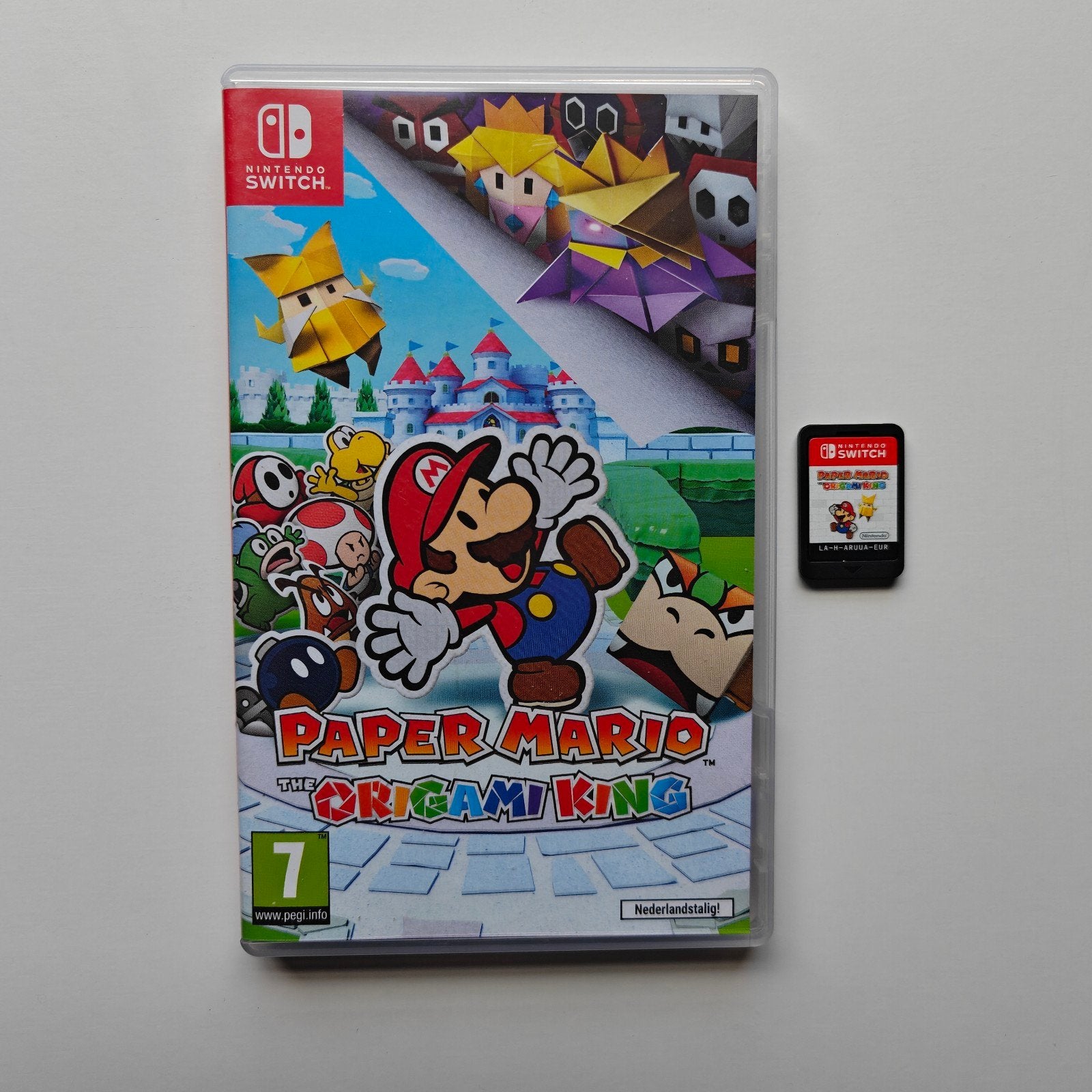Paper Mario: The Origami King - Nintendo Switch, Avontuur en Actie, 1 speler, Ophalen of Verzenden, Zo goed als nieuw