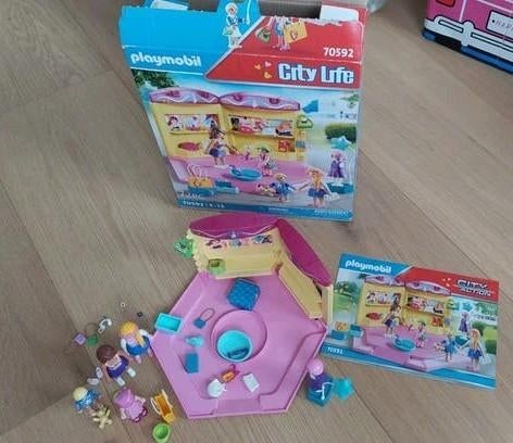 Playmobil City Life 70592 - Modeboetiek, Ophalen of Verzenden, Zo goed als nieuw, Complete set