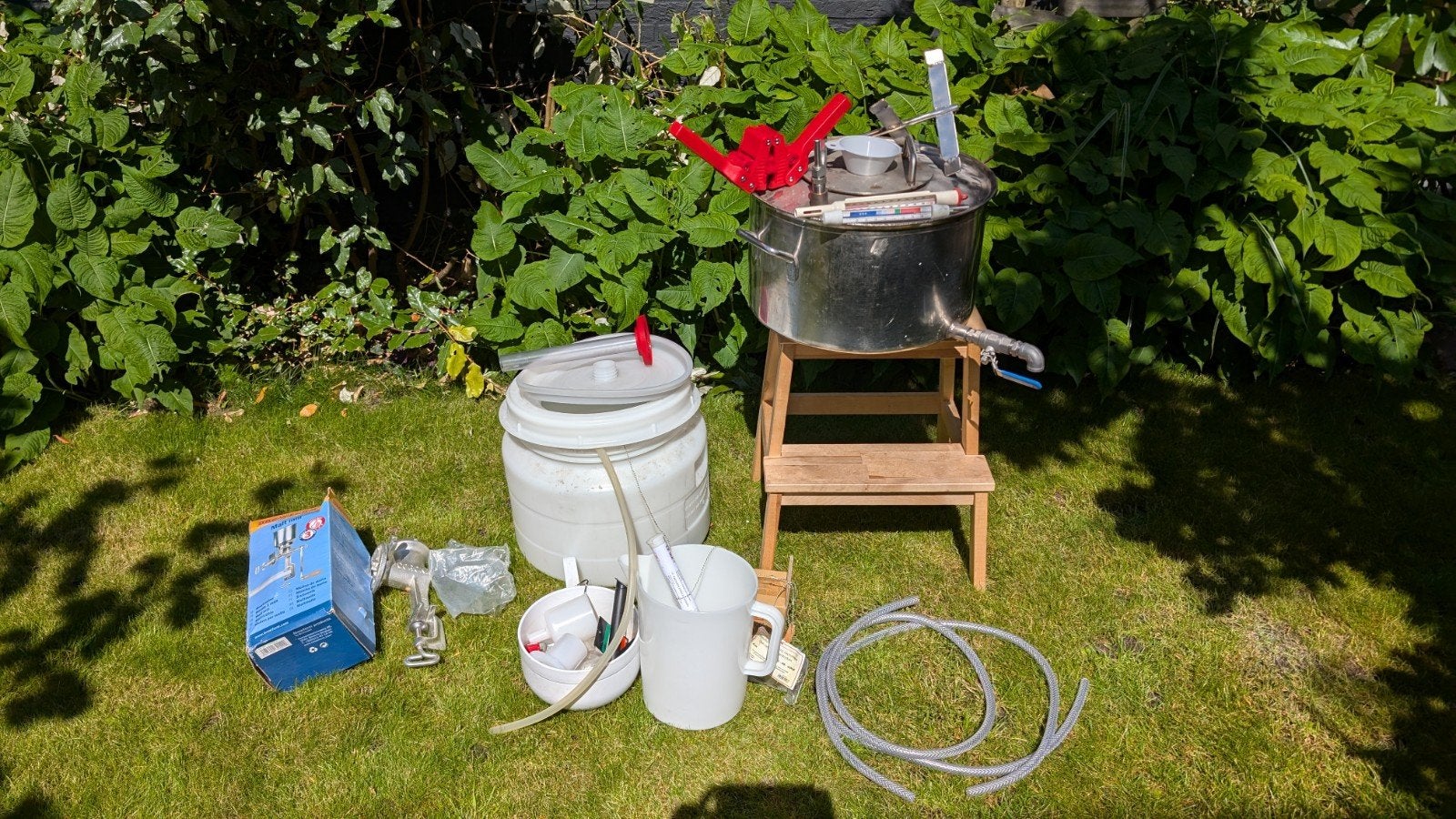 Complete bierbrouw kit - Start direct met thuisbrouwen!, Ophalen, Zo goed als nieuw