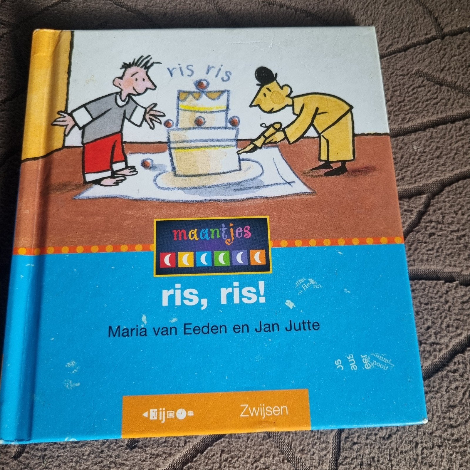 veilig leren lezen maantjes: Ris, Ris! - AVI 1, Ophalen of Verzenden, Gelezen, Fictie algemeen