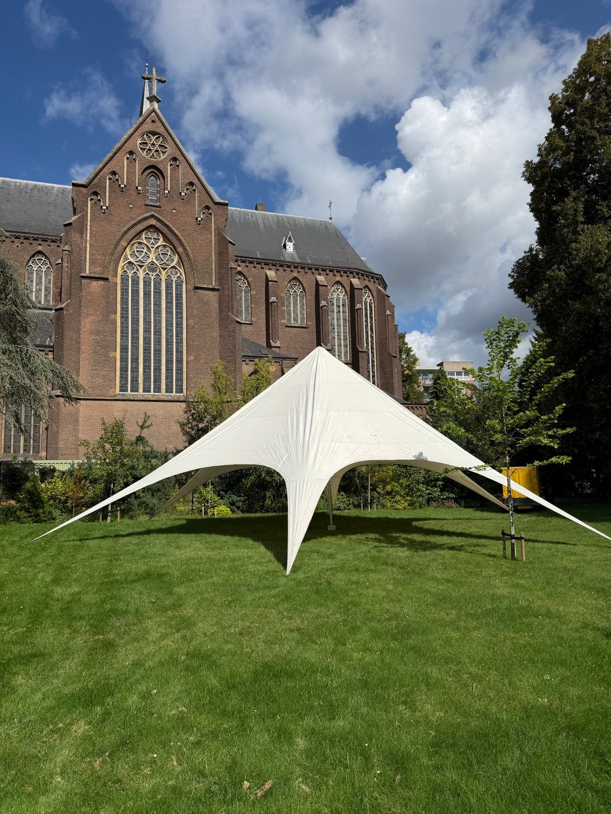 Stertent Starshade  tent te koop - Ideaal voor evenementen, Tuin en Terras, Ophalen, Gebruikt, 6 meter of meer, Stertent