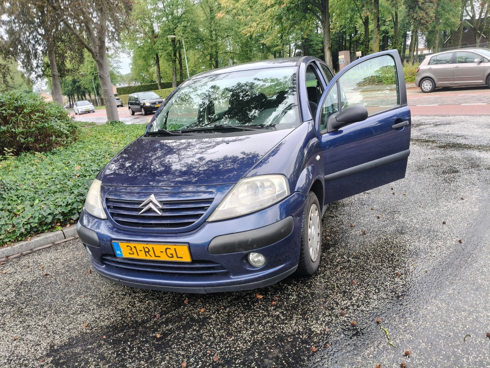 Citroën C3 1.4 2005 Blauw, Voorwielaandrijving, Blauw, Origineel Nederlands, Handgeschakeld