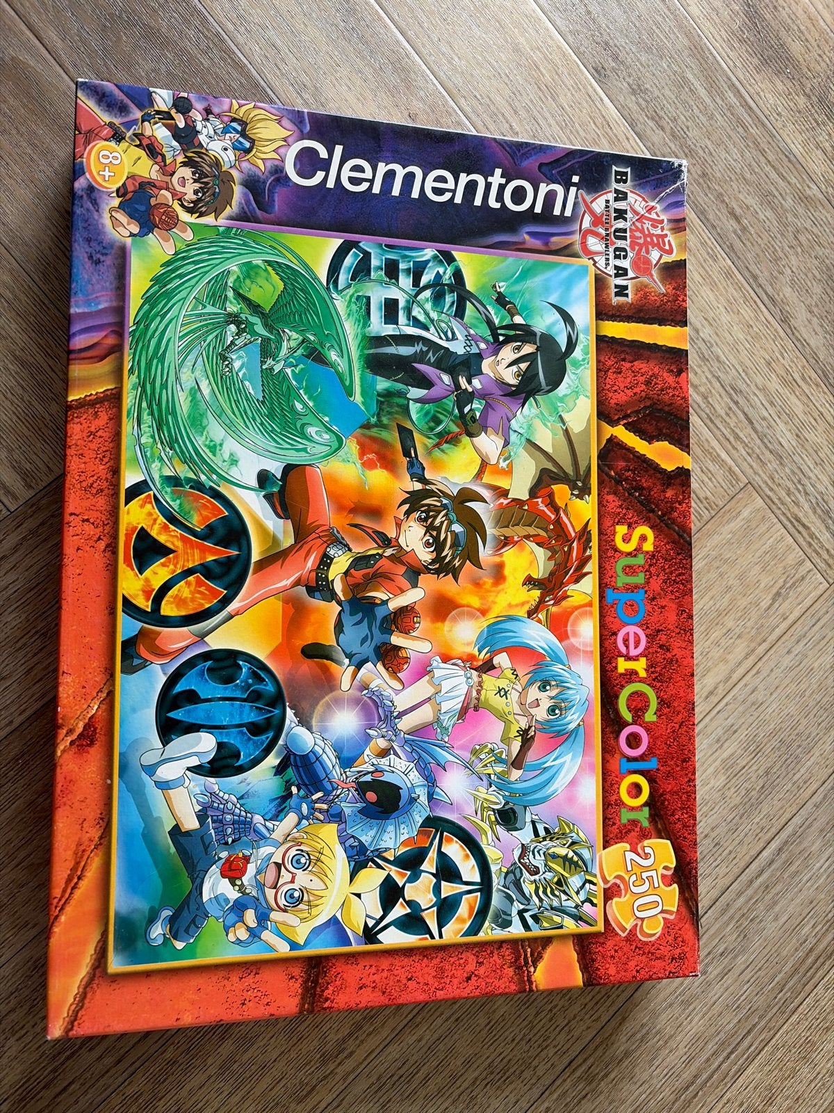 Clementoni Bakugan SuperColor Legpuzzel 250 stukjes, Ophalen of Verzenden, Minder dan 500 stukjes, Gebruikt, Legpuzzel