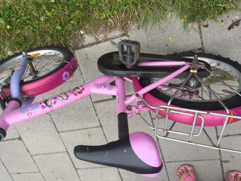 Kinder fiets, Ophalen, Gebruikt, Minder dan 16 inch, K3