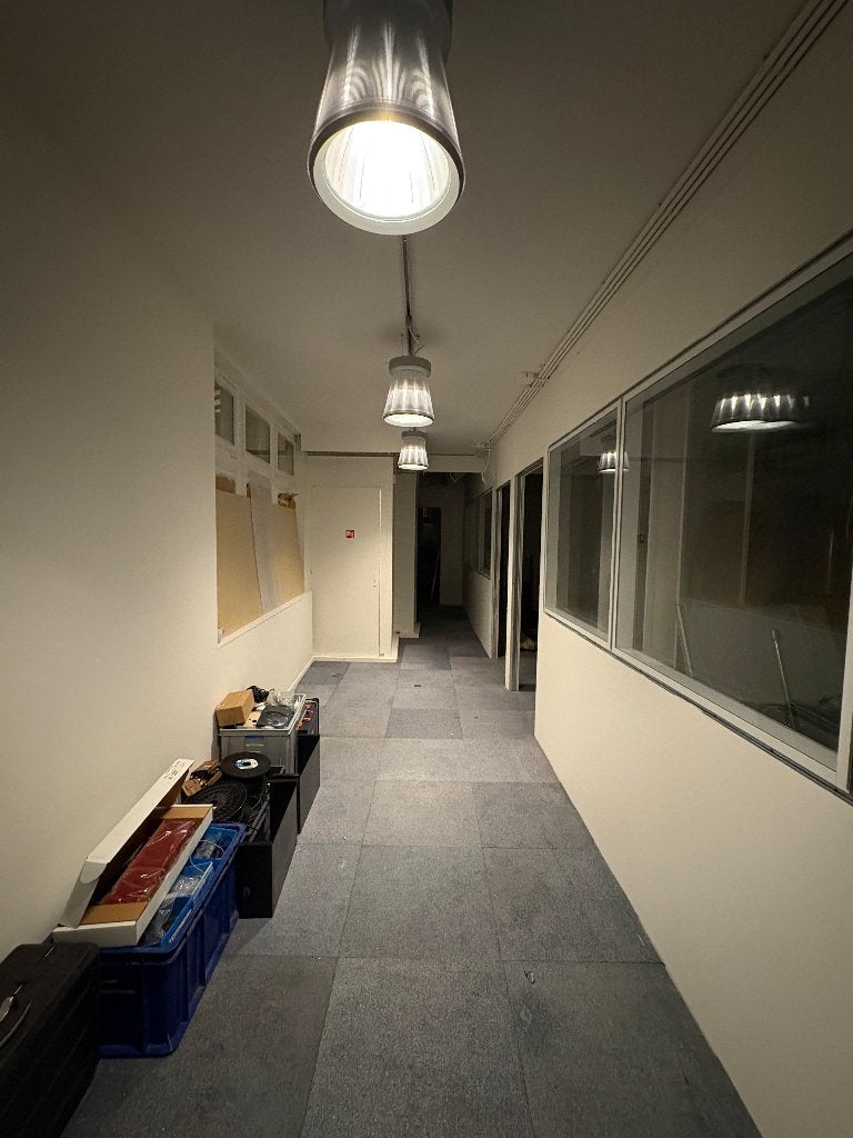 Philips MPK 562 industriële hanglamp / pendelarmatuur, Ophalen, Kunststof, G12