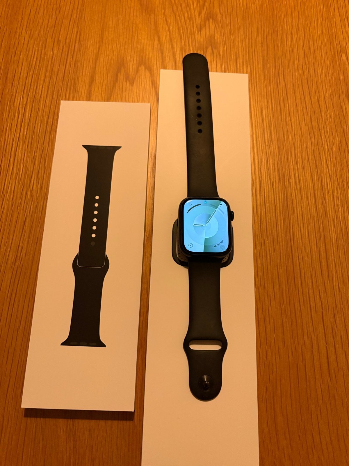Apple Watch Series 7 Midnight Blue - cellular, Sieraden, Tassen en Uiterlijk, Smartwatches, Blauw, IOS, Ophalen of Verzenden, Waterdicht