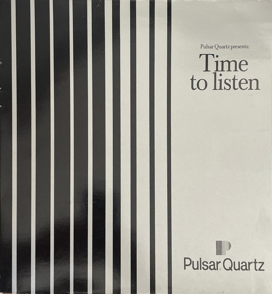 Pulsar Quartz Presents: Time To Listen, Picture disc, Ophalen of Verzenden, Zo goed als nieuw, 12 inch