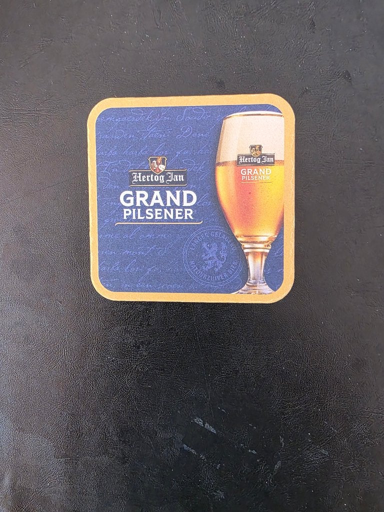 Bierviltje Hertog Jan, Verzamelen, Ophalen of Verzenden, Zo goed als nieuw, Viltje(s), Overige merken