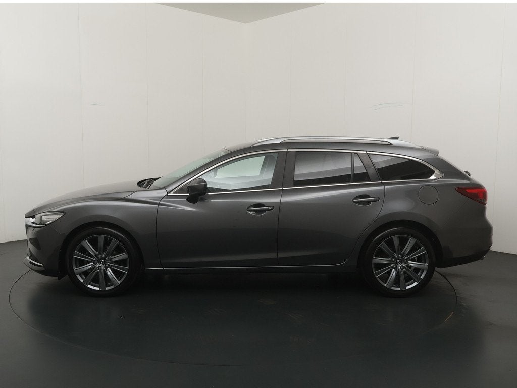 Mazda 6 Sportbreak 2.0 SkyActiv-G 165 | 19-inch | 360 camera, Auto's, Mazda, 1998 cc, Stof, Gebruikt, 4 cilinders
