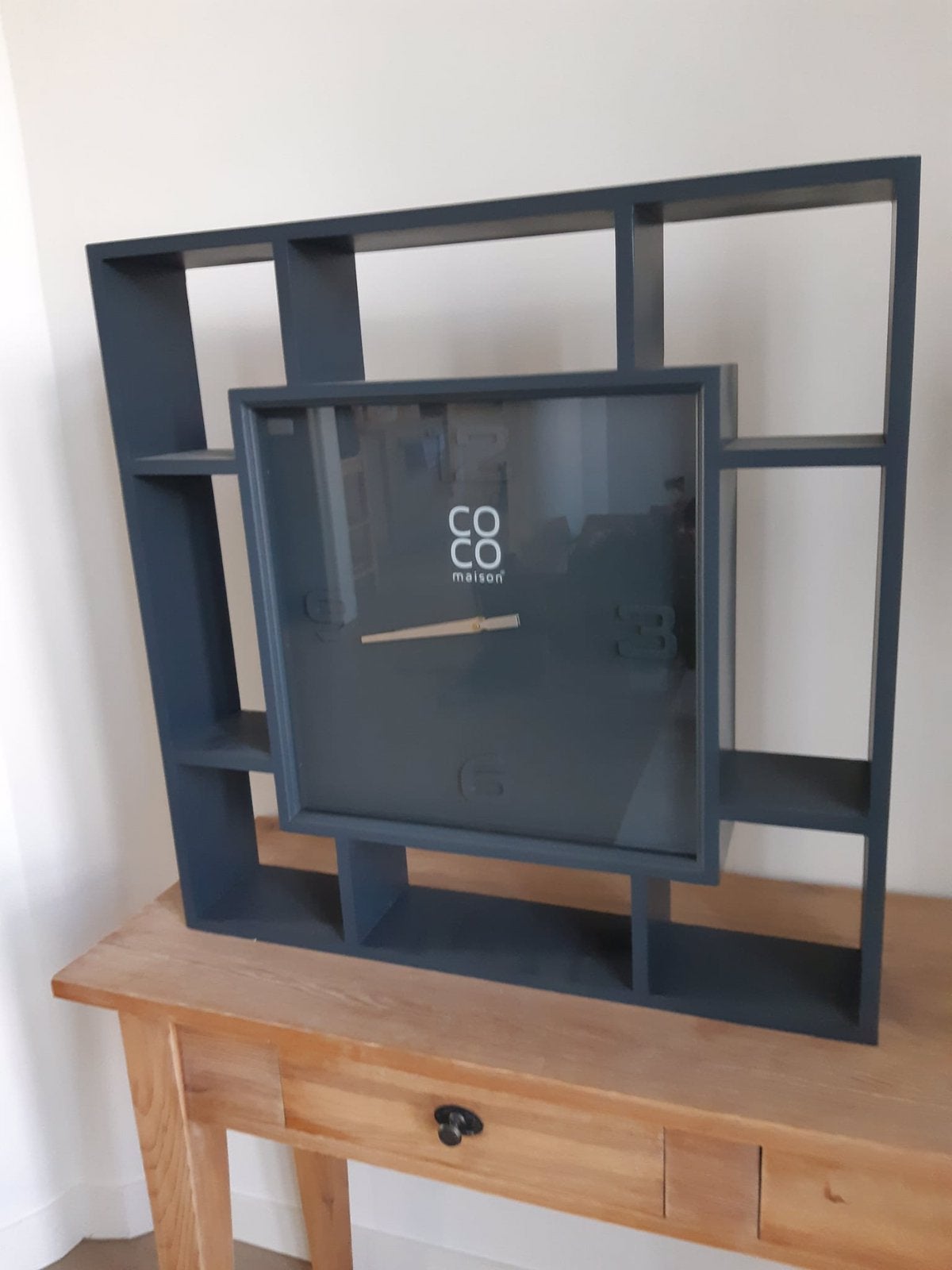 Coco maison klok, Ophalen, 50 tot 100 cm, Vierkant, Zo goed als nieuw