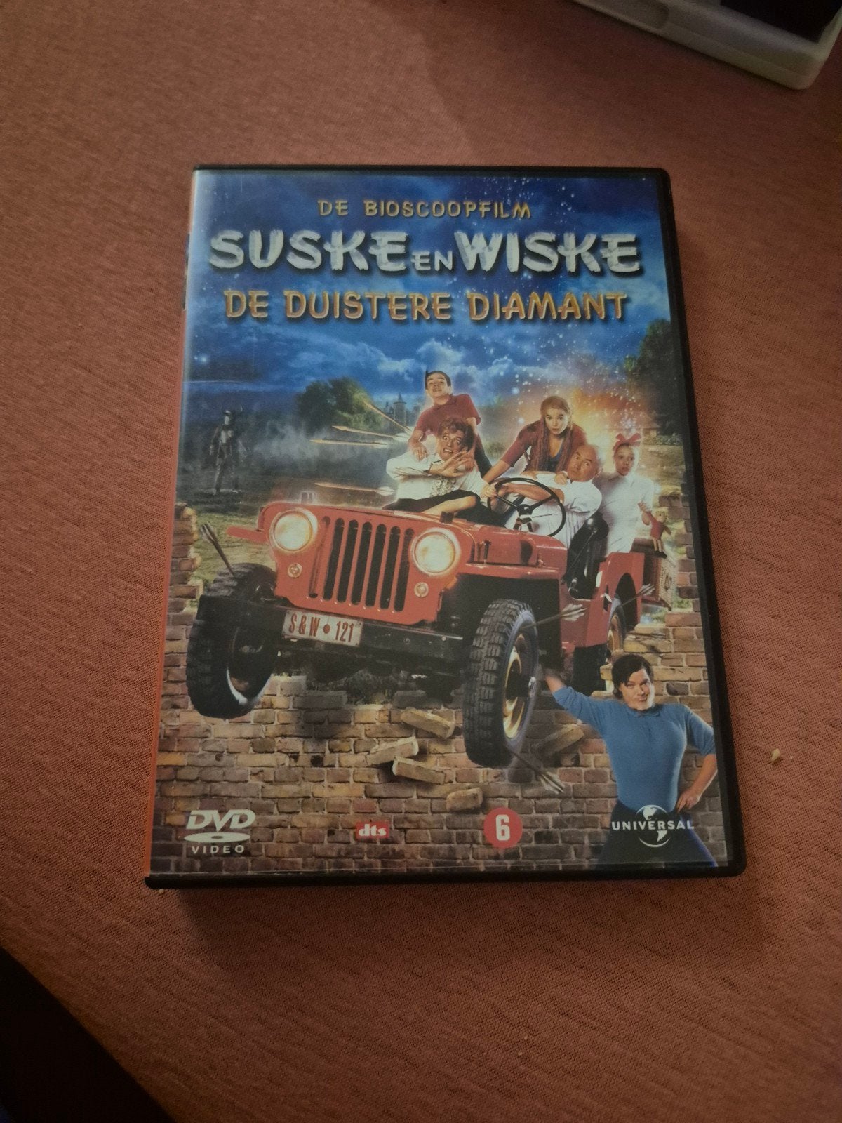 Suske en Wiske: De Duistere Diamant (DVD), Gebruikt, Nederlands, Vanaf 6 jaar, Familie