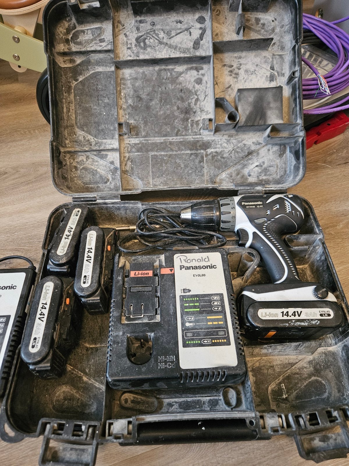Panasonic accutol, Ophalen of Verzenden, Gebruikt, Boor- en Schroefmachine
