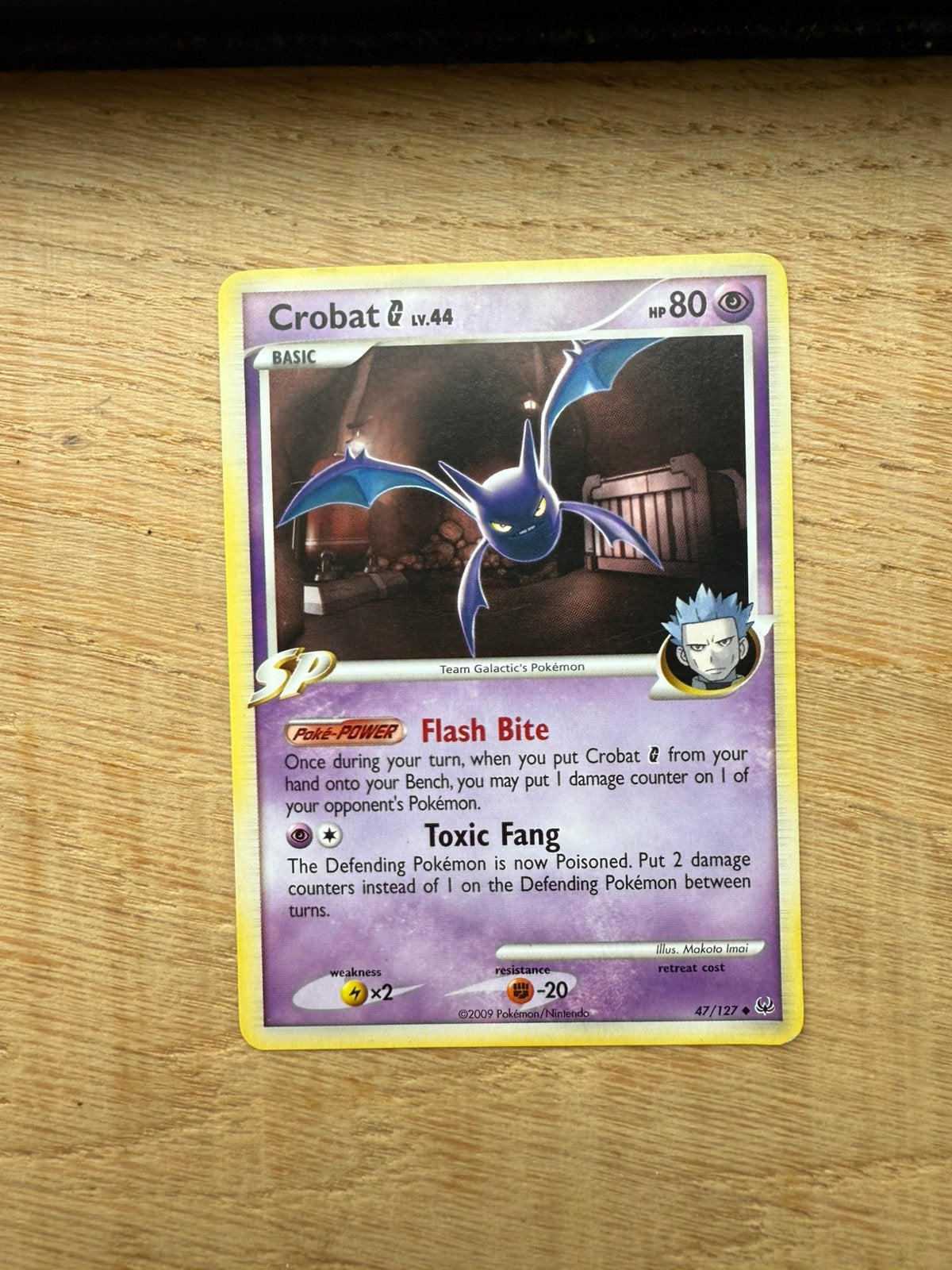 Crobat Lv.44 #47/127, Ophalen of Verzenden, Losse kaart