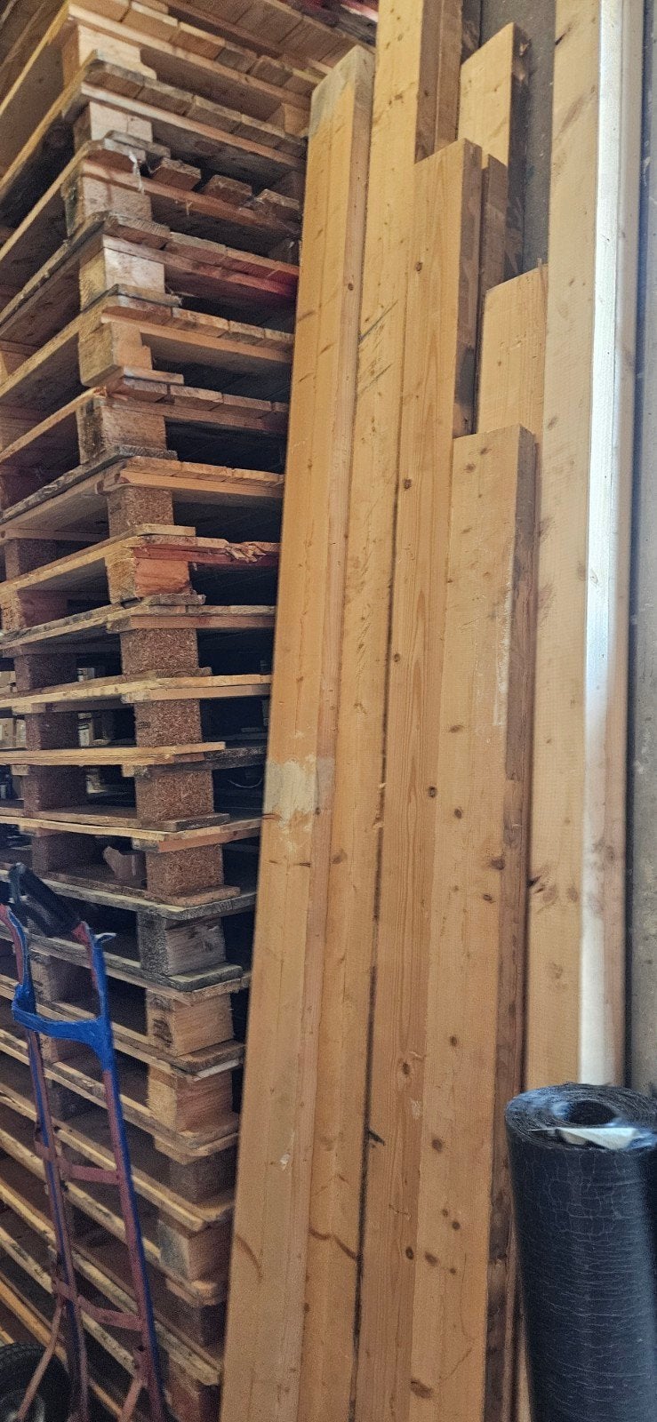 balken 15 stuks ,geschaafd ,verschillende maten  ,gebruikt, Ophalen, Zo goed als nieuw, Balk, Vuren