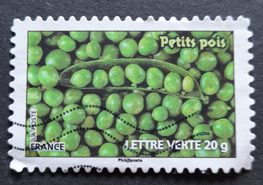 Postzegel Frankrijk 2012, Verzenden, Gestempeld