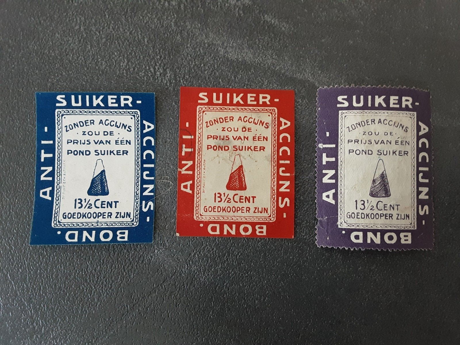Sluitzegels anti suiker accijns, Ophalen of Verzenden