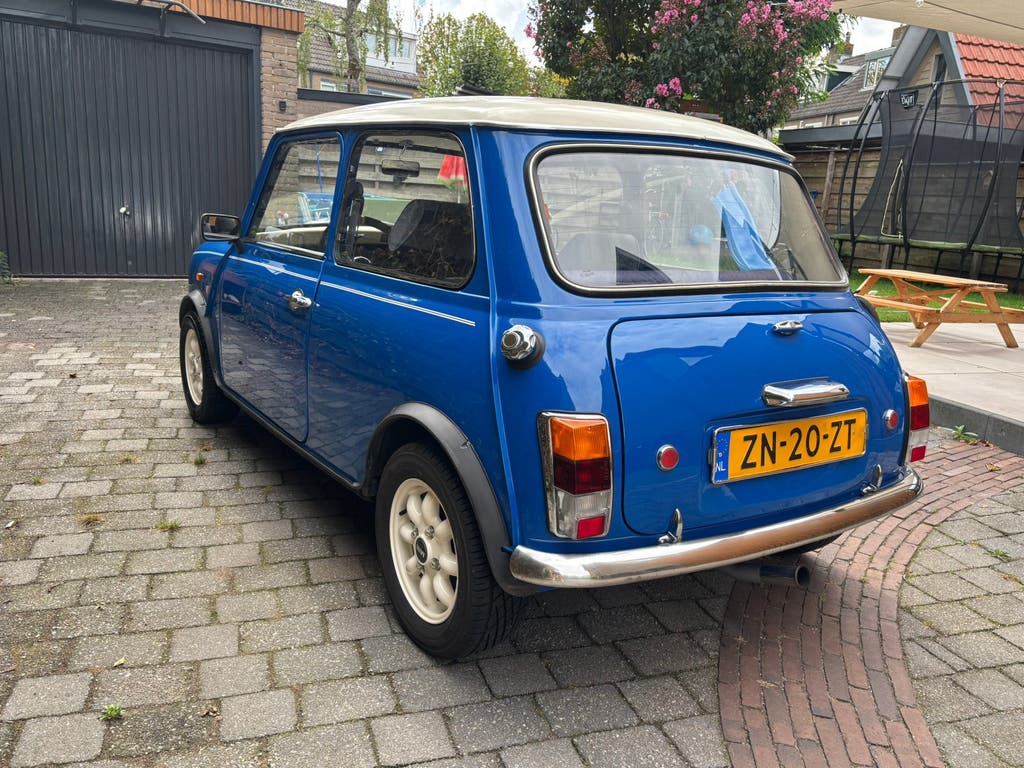 Mini 1000 1.0 E K9 1991 Blauw, foto 4