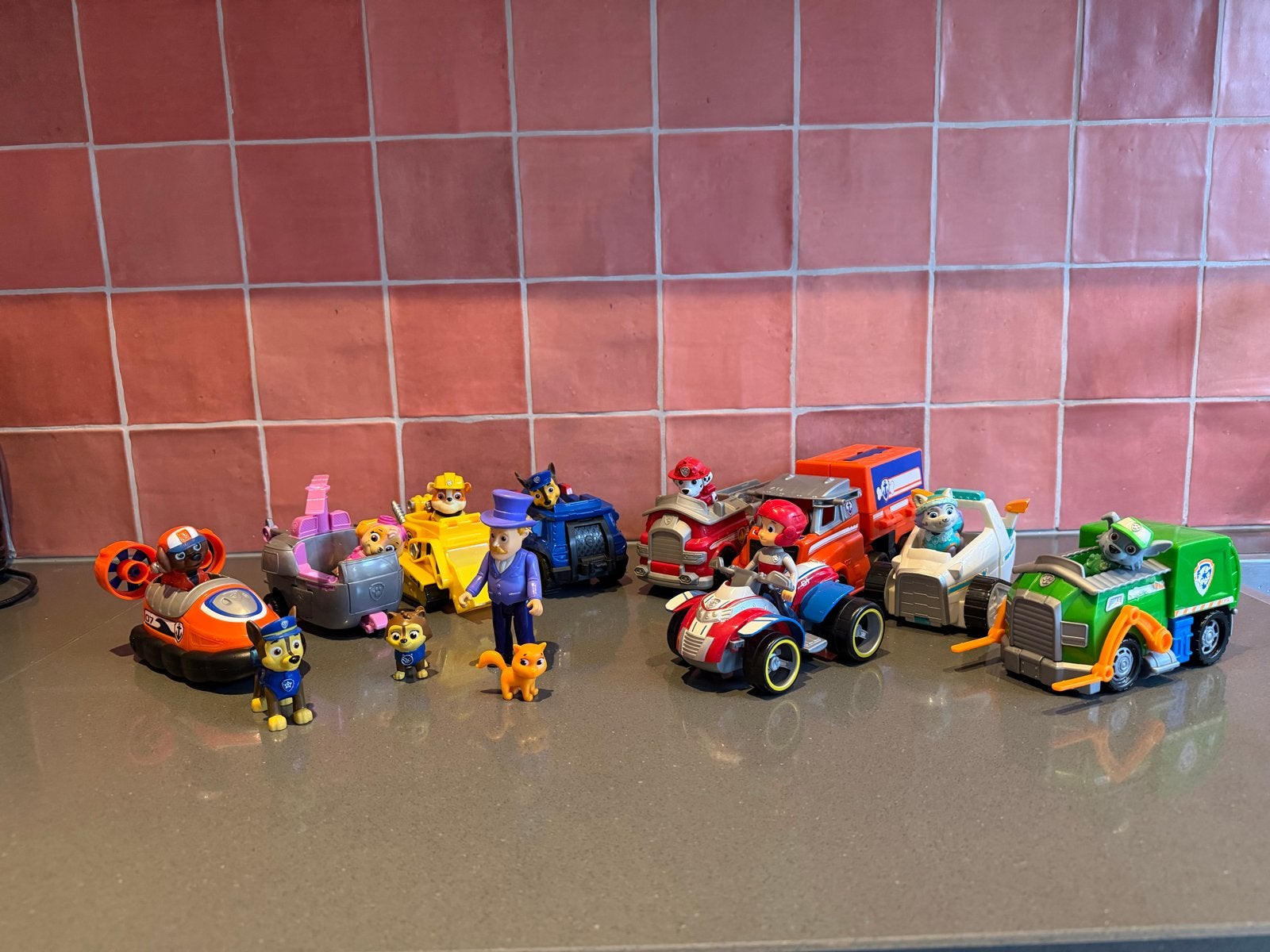 Paw Patrol Voertuigen - Met Liefde Binnen Gespeeld, Ophalen of Verzenden, Gebruikt