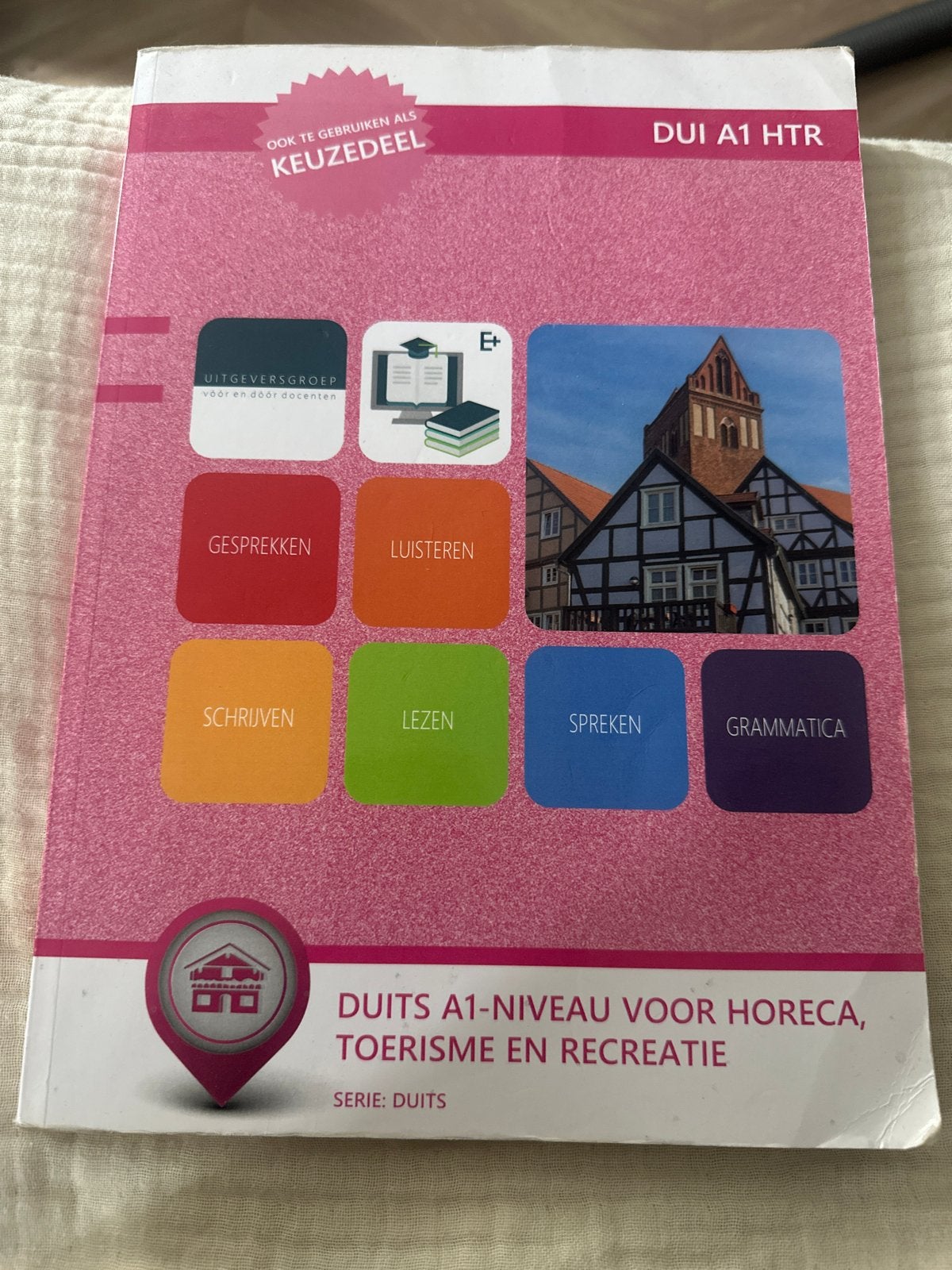 Duits A1-niveau voor Horeca, Toerisme en Recreatie, Boeken, Ophalen of Verzenden, Zo goed als nieuw, Non-fictie