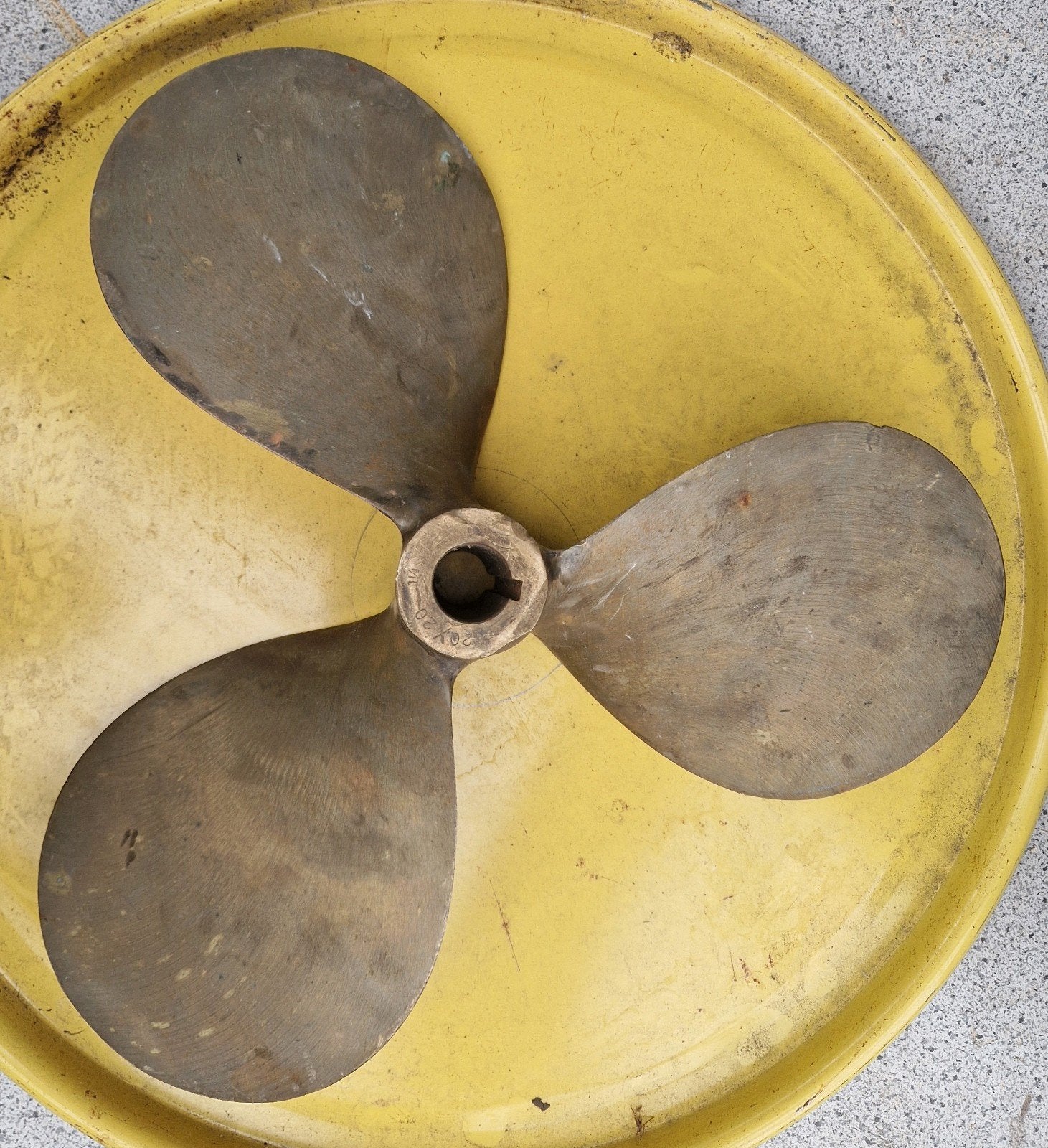 Scheepsschroef , 3 blads propeller, Ophalen of Verzenden, Gebruikt