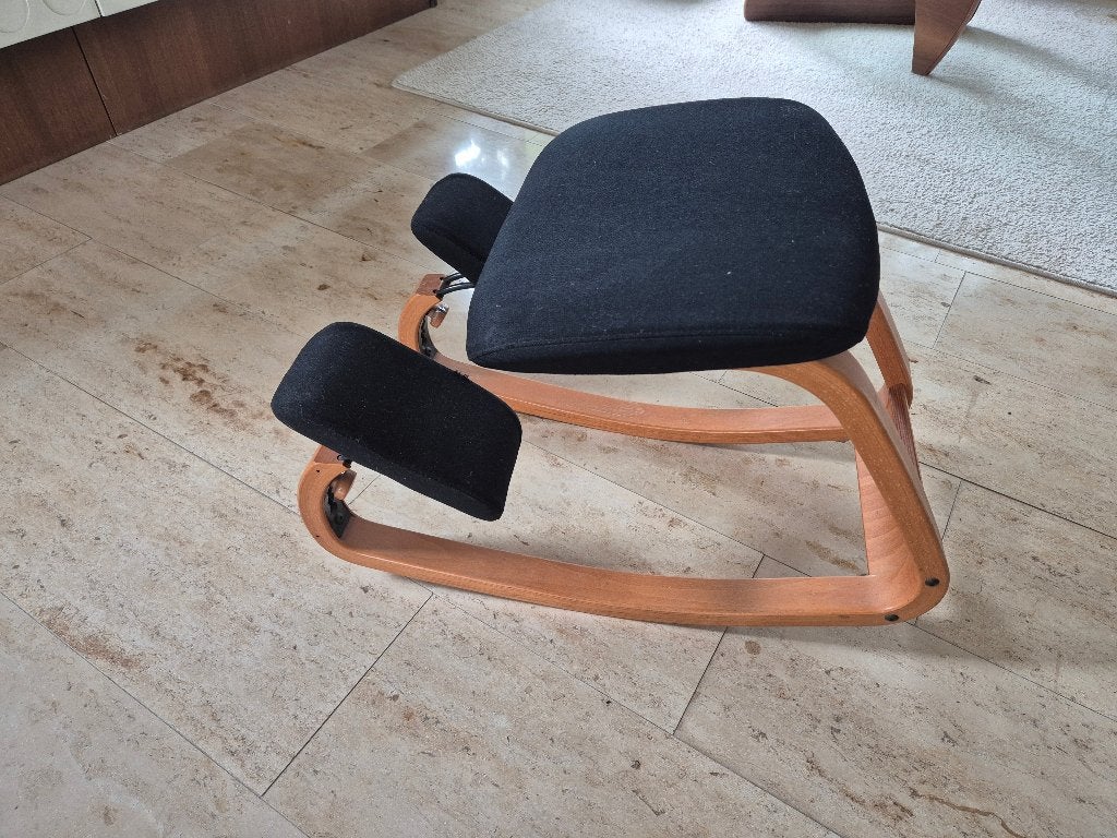 Ergonomische kniestoel - Varier Variable Balans, Ophalen, Gebruikt, Zwart, Bureaustoel