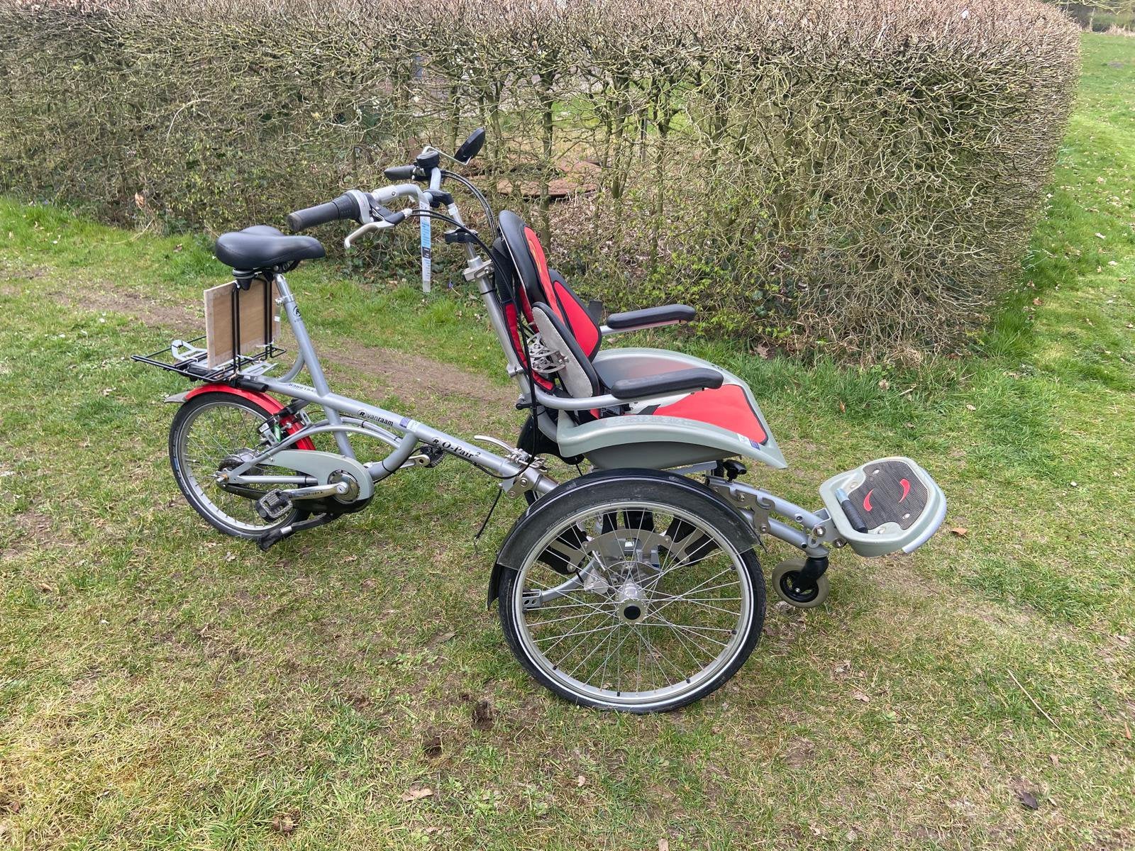 O-pair: Driewielfiets vervoer voor mensen met beperking., Ophalen, Gebruikt