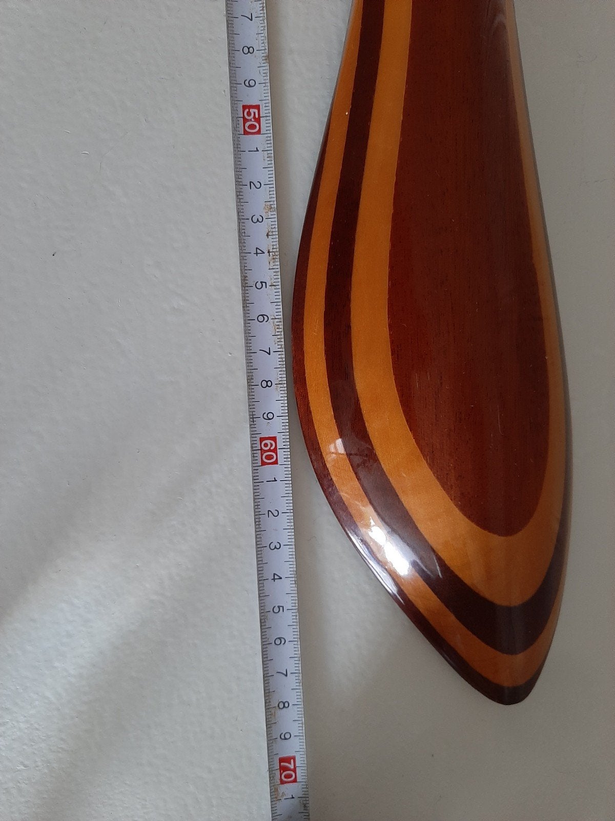 Vintage Barometer - Hout met Inlegwerk -, Audio, Tv en Foto, Ophalen, Gebruikt, Barometer