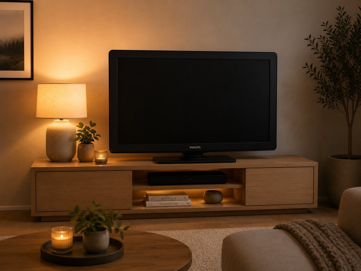 Tv philips, Ophalen, Zo goed als nieuw, 50 Hz, Philips