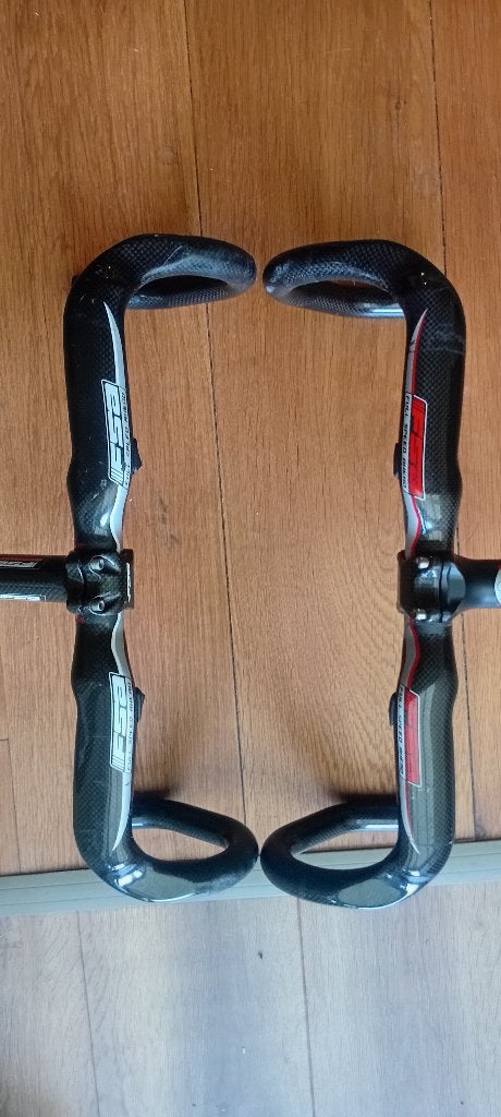 FSA carbon stuur en stuurpen, Gebruikt, Stuur, Ophalen of Verzenden, Racefiets