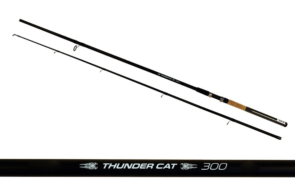 Partij 10x Meervalhengels # Thunder Cat 3,00 Mtr 100-200 Gr, Ophalen, Nieuw, Werphengel