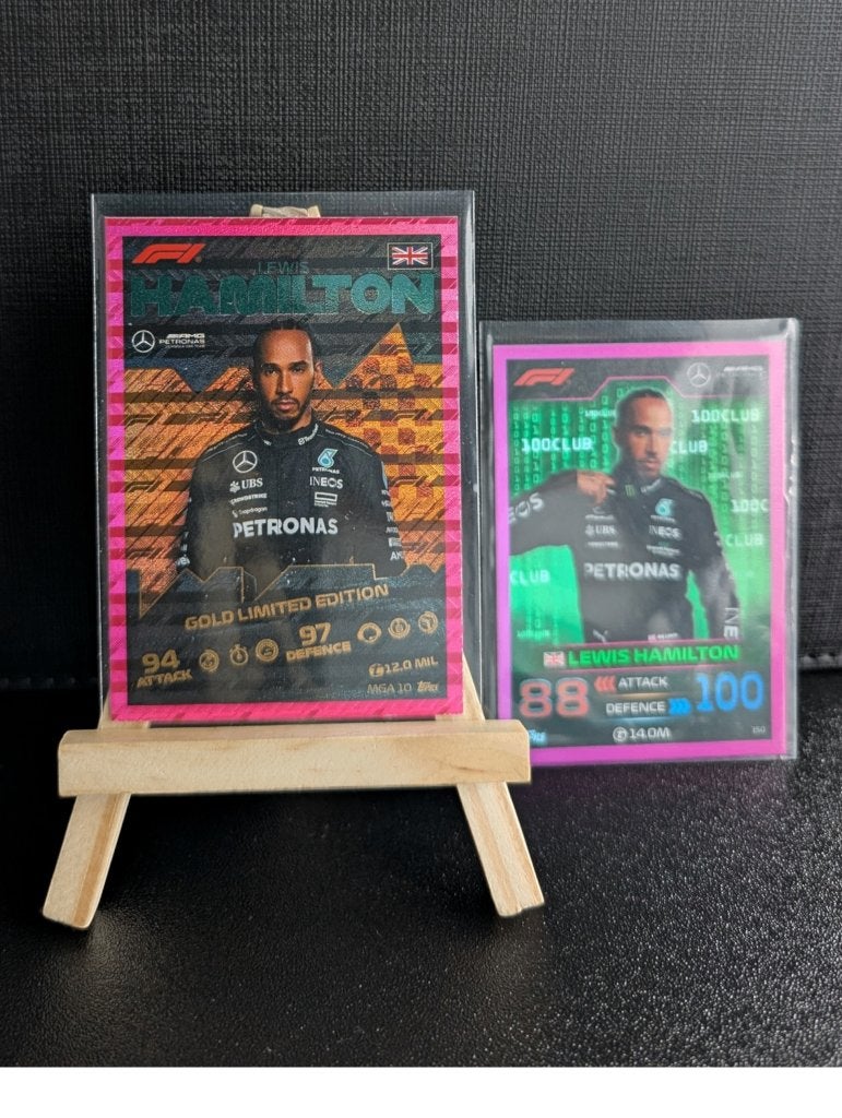 Topps turbo attax f1 lewis hamilton limited, Ophalen of Verzenden, Nieuw, Formule 1