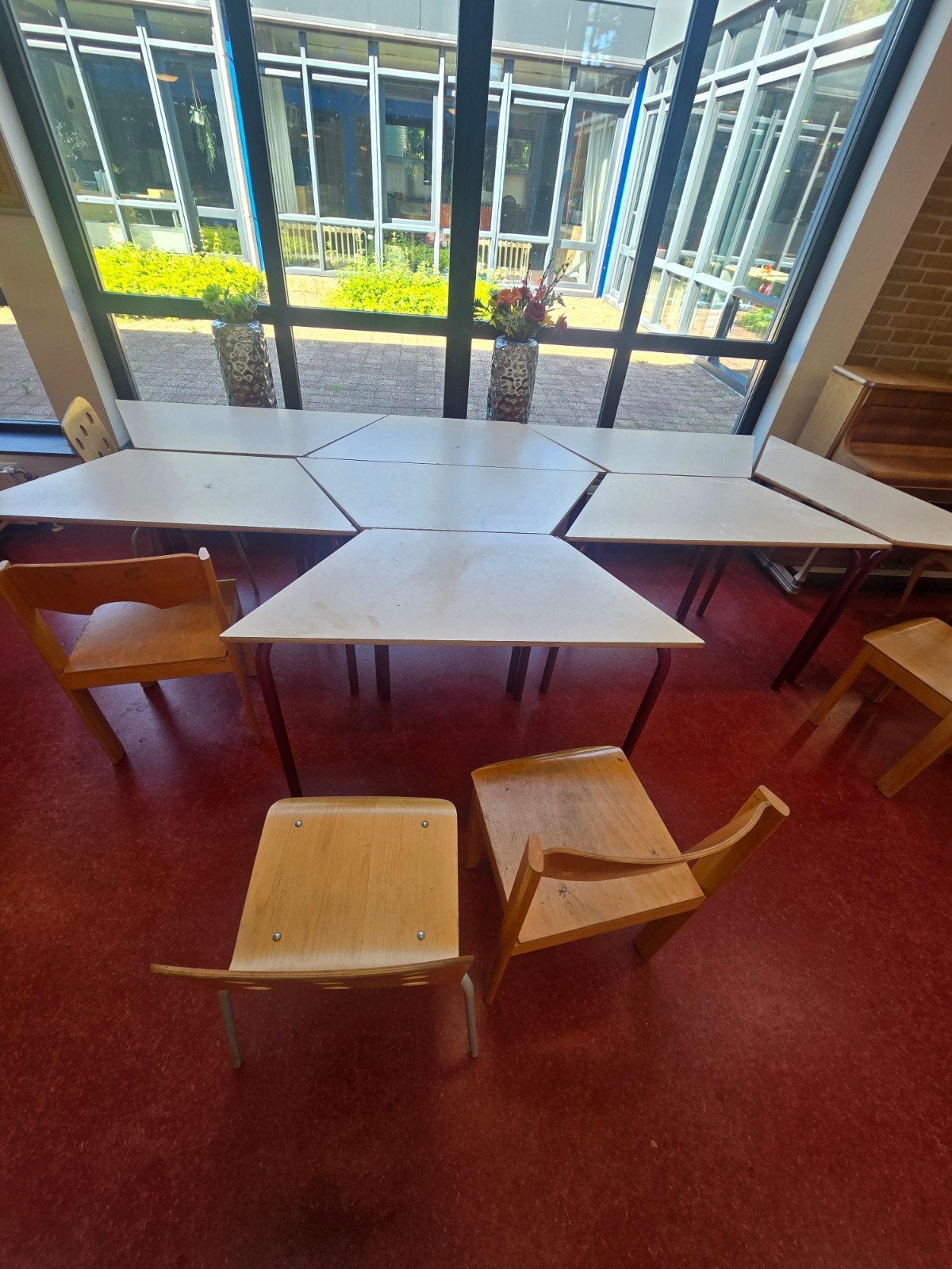 Modulaire tafels, Gebruikt, 200 cm of meer, Vijf personen of meer, 200 cm of meer
