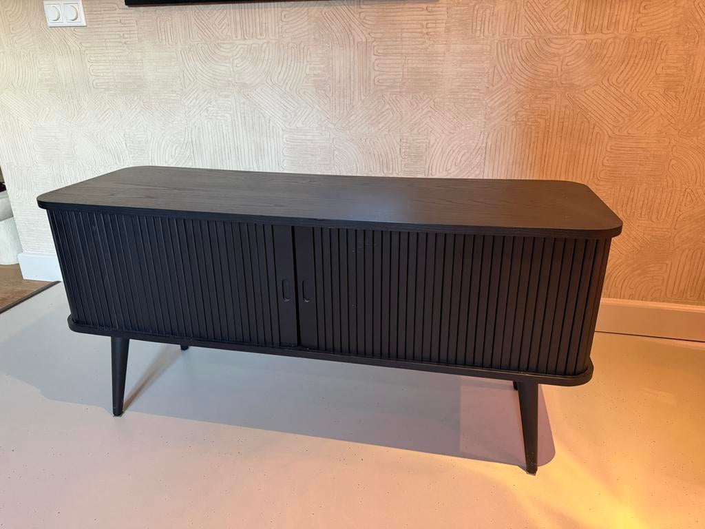 Tv meubel Zuiver Barbier, Huis en Inrichting, Kasten | Televisiemeubels, Zo goed als nieuw, Minder dan 100 cm, 100 tot 150 cm