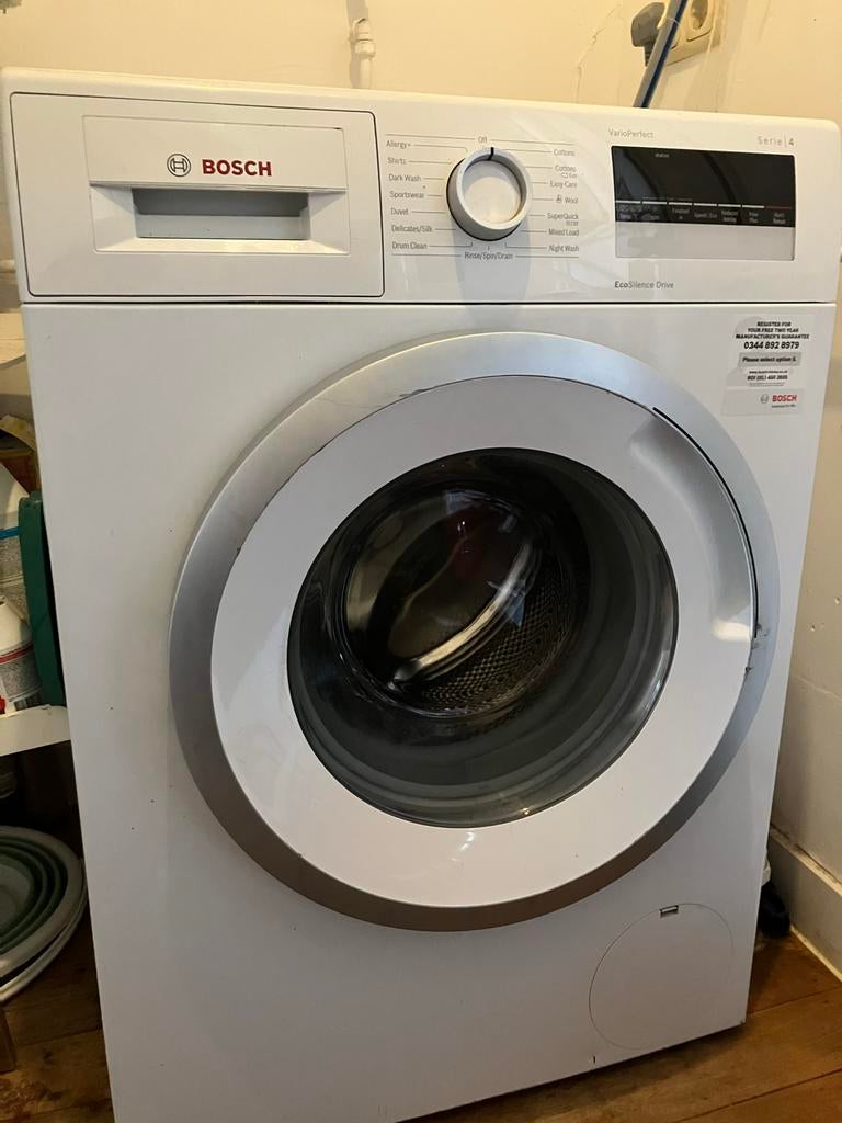 Bosch VarioPerfect Serie | 4 Wasmachine EcoSilence Drive, Witgoed en Apparatuur, Wasmachines, Ophalen, Zo goed als nieuw, Voorlader