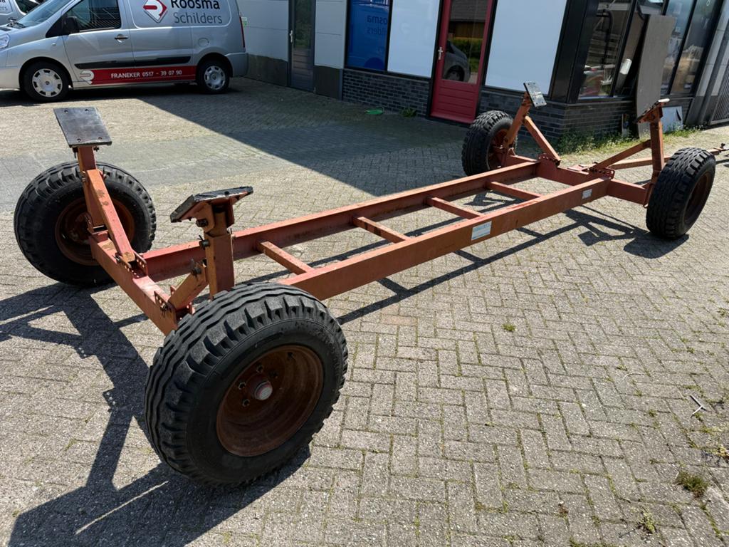 Robuuste Kruiskamp stallingstrailer voor boten tot 9 meter, Watersport en Boten, Boottrailers, Ophalen, Gebruikt, 6 tot 9 meter