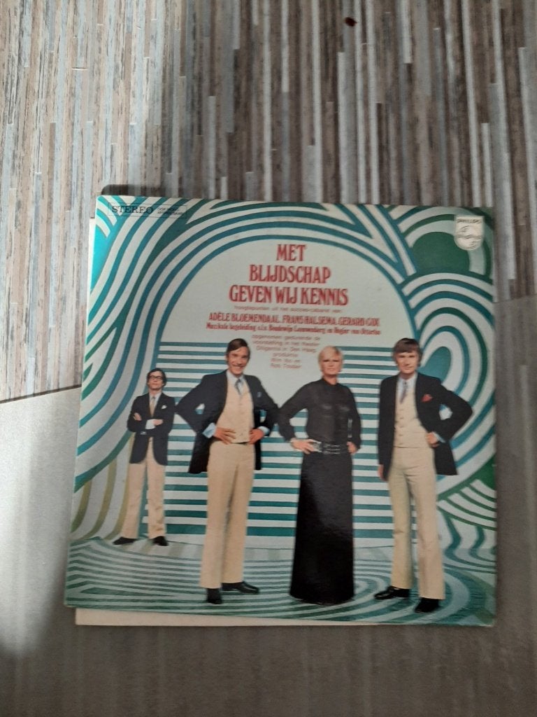 Met Blijdschap Geven Wij Kennis-Otterloo, Halsema, Cox -LP, Boeken, Ophalen, Gelezen, Toneel