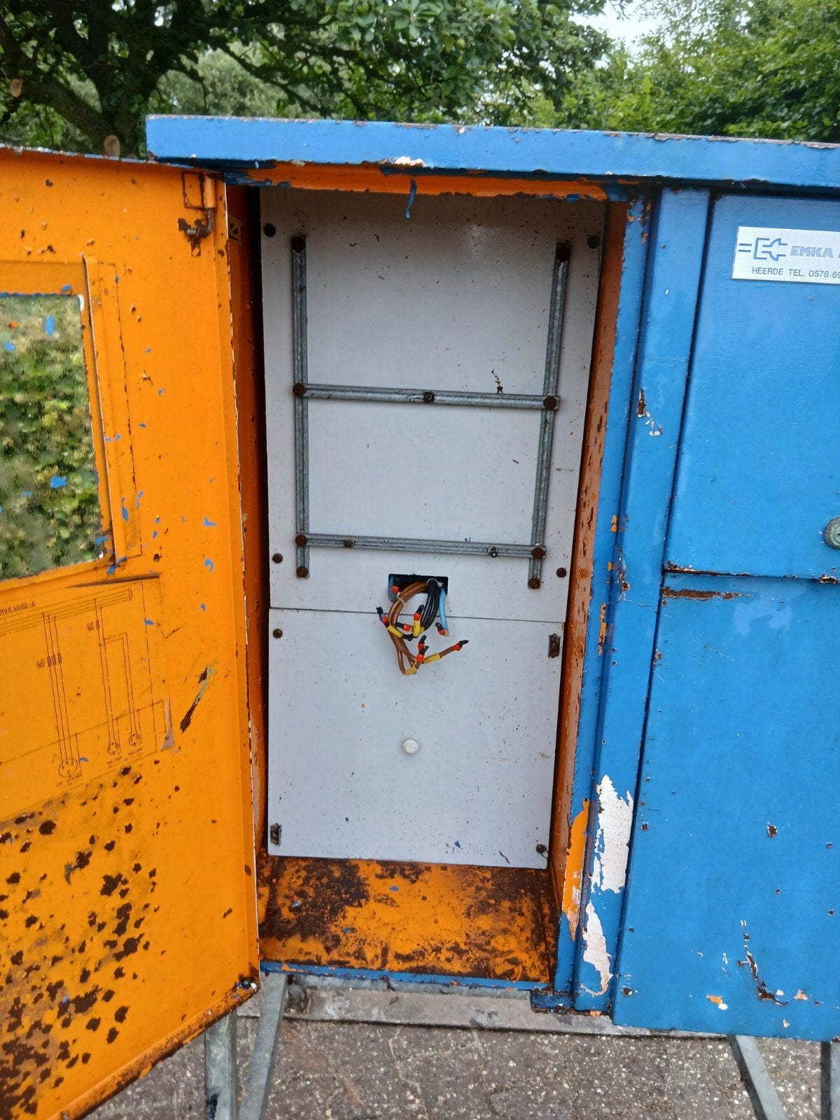 Merz Bouwstroomkast - Robuuste Stroomvoorziening, Ophalen of Verzenden