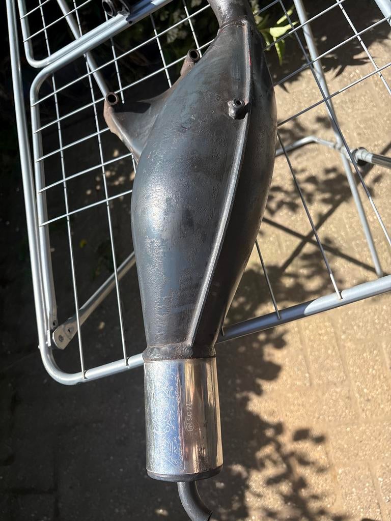 Gebruikte uitlaat voor bromfiets/scooter, Ophalen of Verzenden, Zo goed als nieuw, Uitlaat