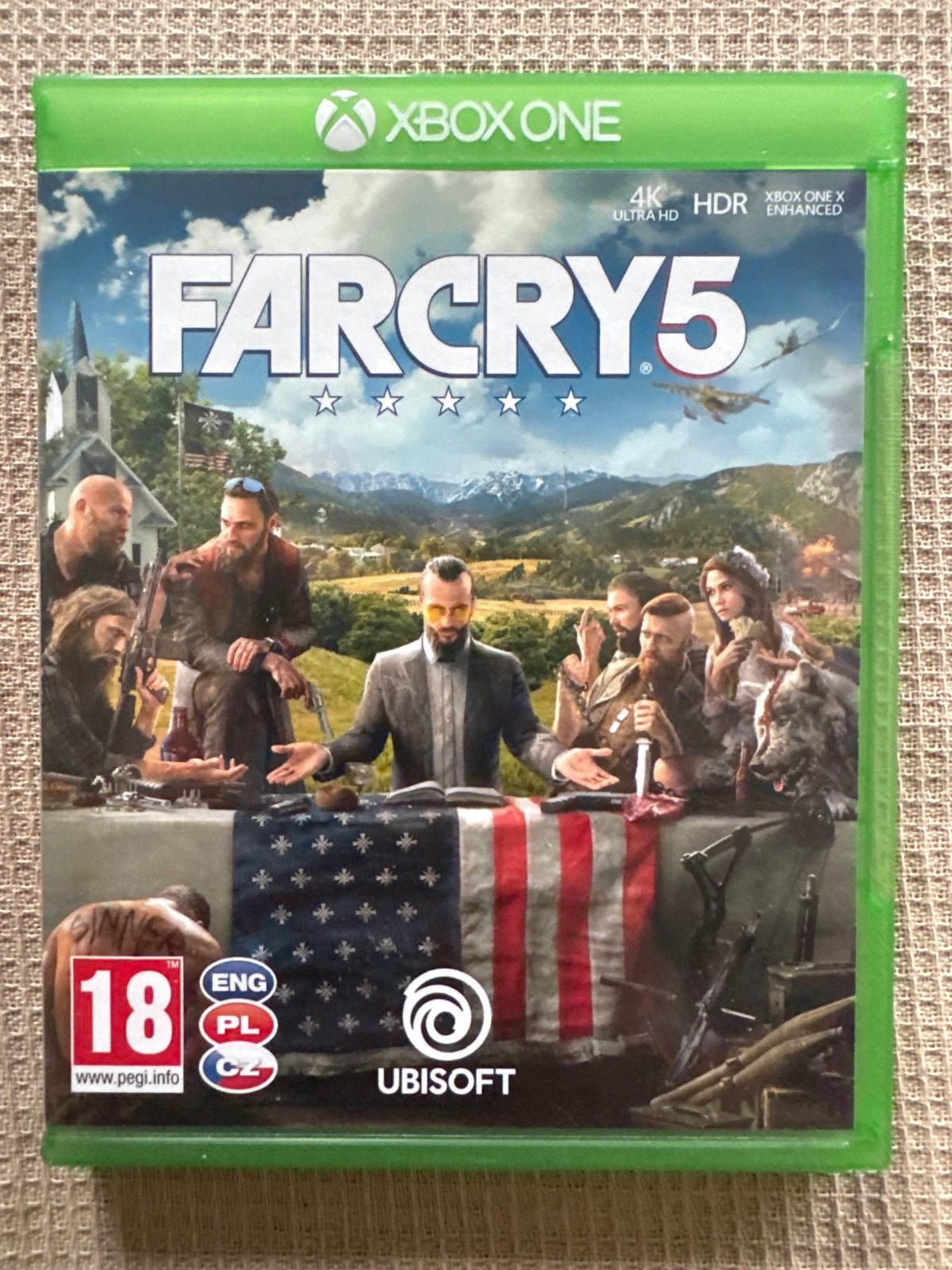Far Cry 5 - Xbox One (4K Ultra HD, HDR), Spelcomputers en Games, Games | Xbox One, Gebruikt, Shooter, 1 speler, Vanaf 18 jaar